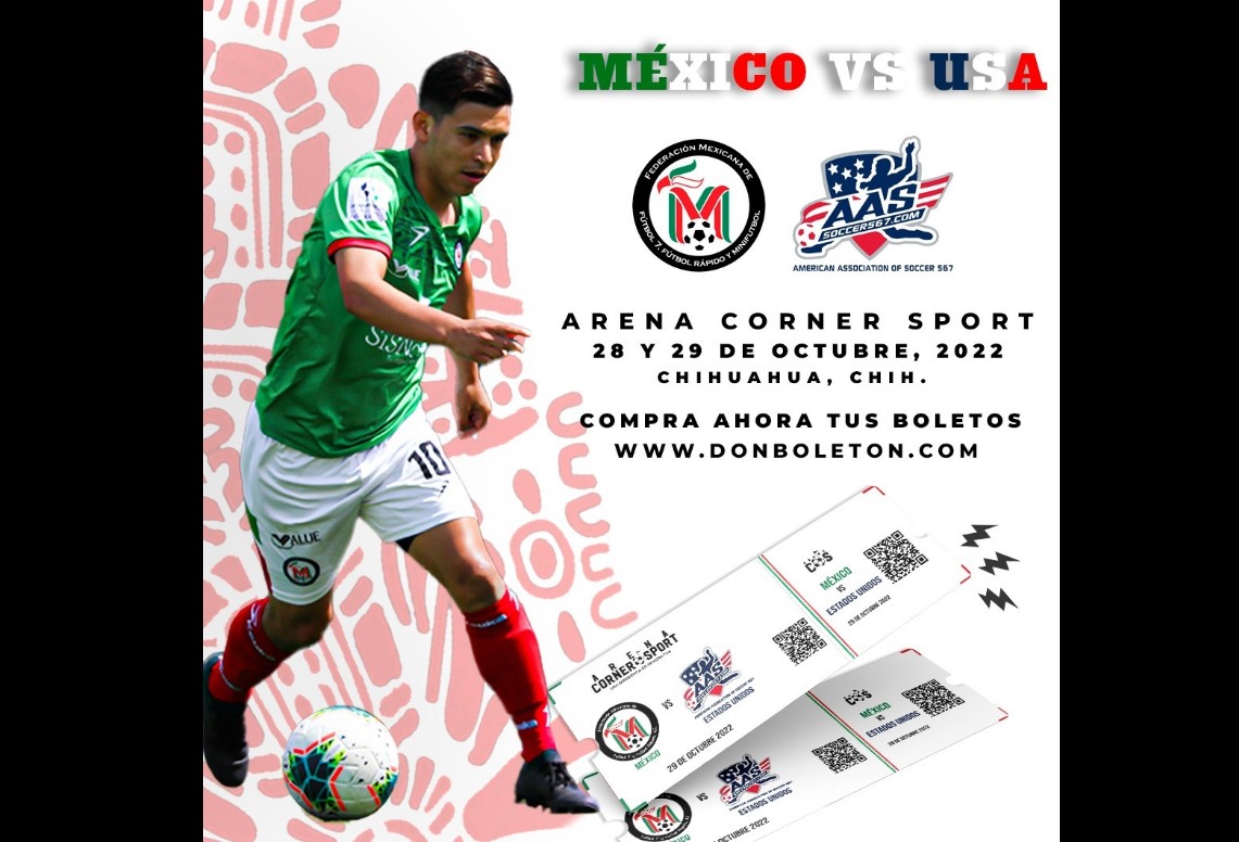 Aquí en Chihuahua el 'Dual Meet' México vs. Estados Unidos