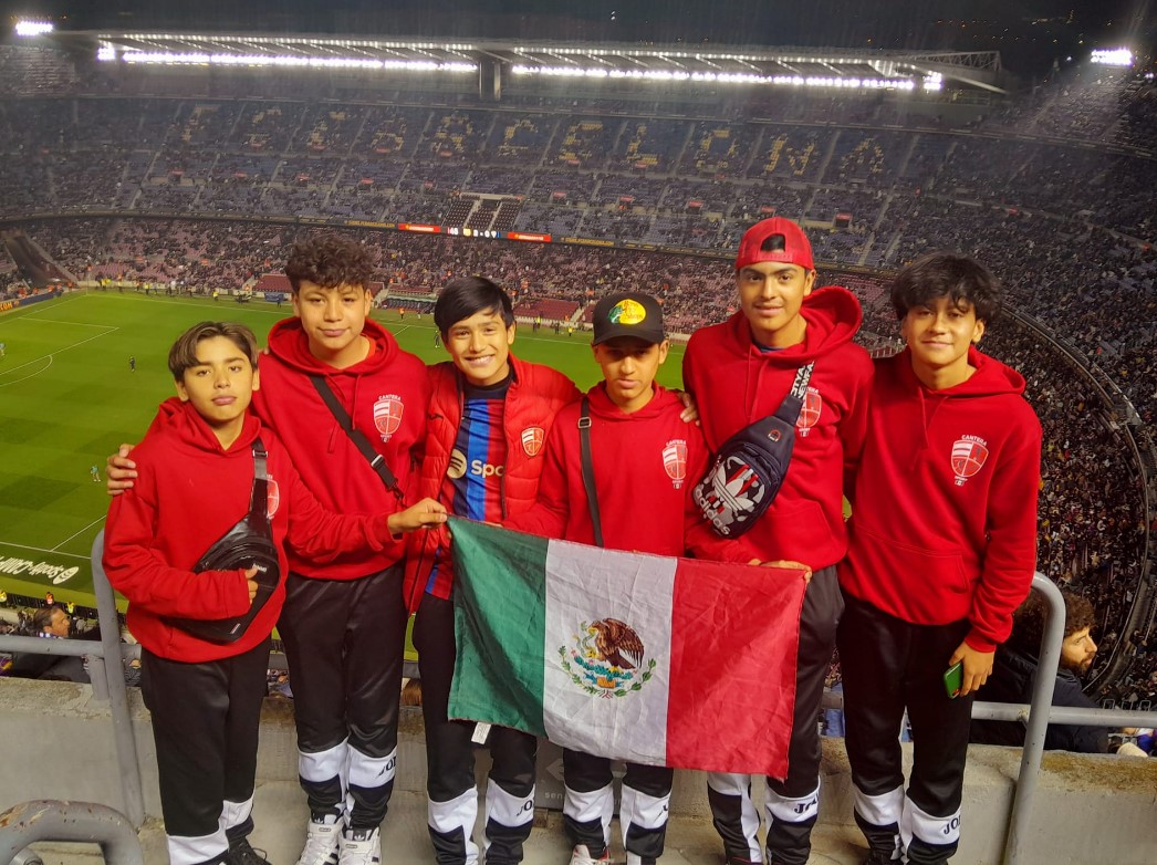 Fichan a futbolistas chihuahuenses en el Club Barcelonista Catalonia